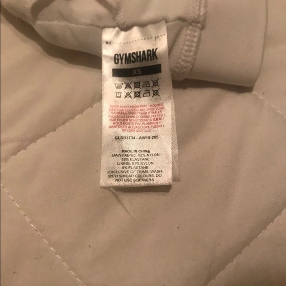 Gymshark White NonStop Bra- XS - Picture 6 of 6